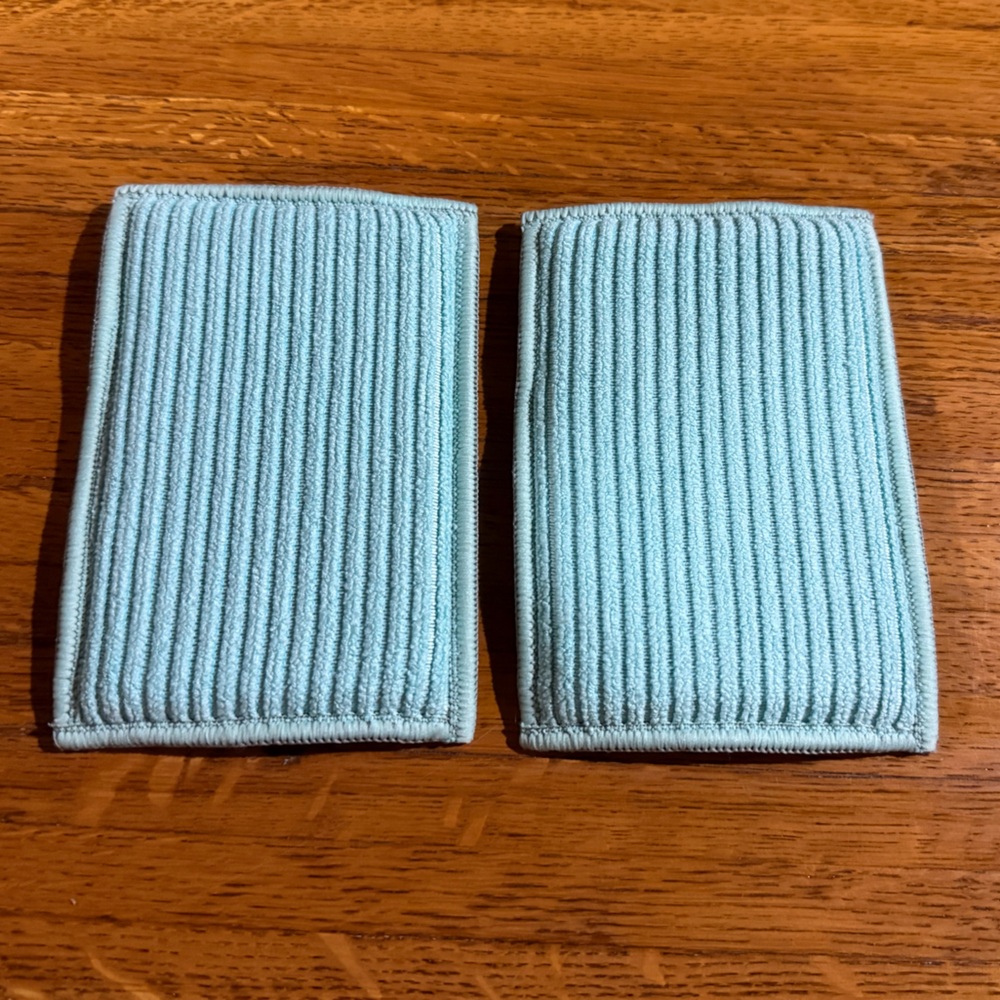 Norwex Dual Sided Sponges Set of 2 Sea Mist NWT